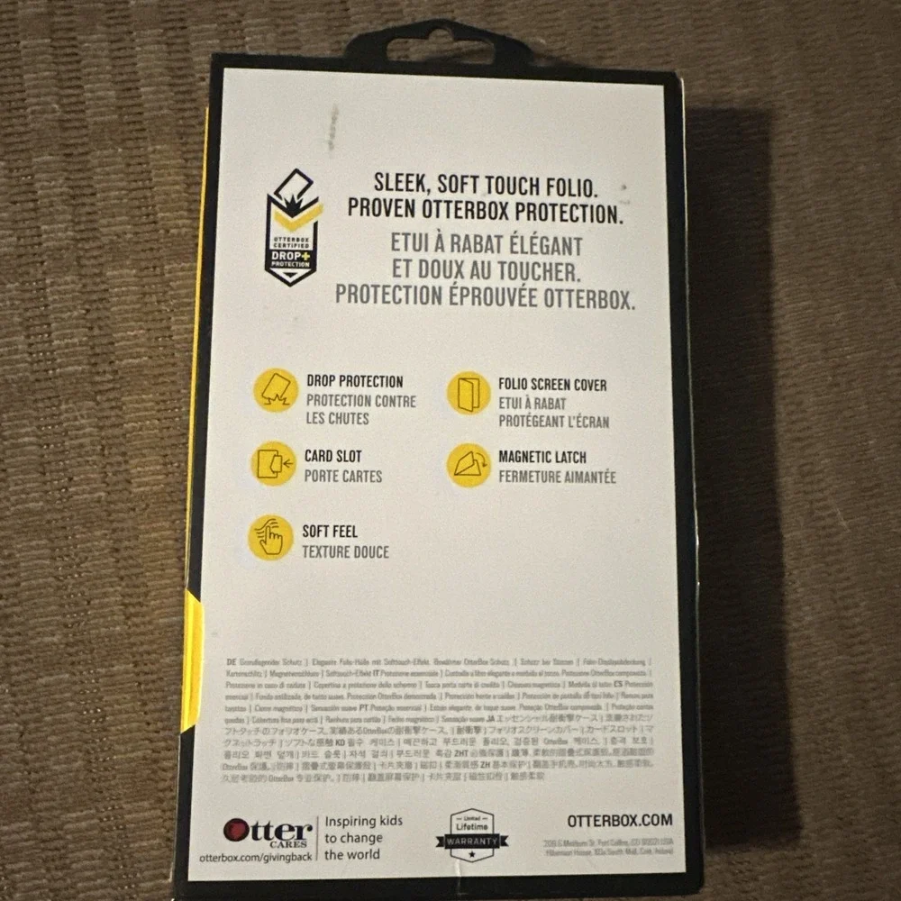 OtterBox STRADA VIA Series FOLIO for Samsung Galaxy S20 Ultra - Black / 77-64236